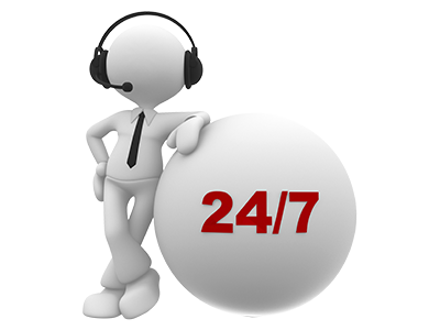 Support client 24x7